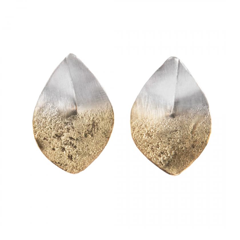 Earrings ASH LEAF GRADIENT medium