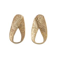 Earrings ASH FOLD MINI gold-plated