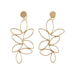 Earrings ELISA gold-plated