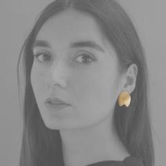 Earrings VELA gold-plated