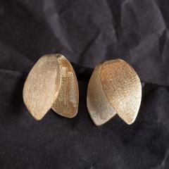 Earrings VELA gold-plated